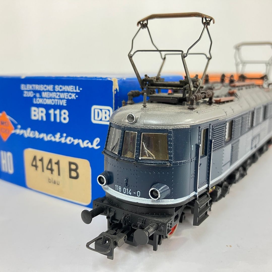 ROCO 04141B ドイツ連邦鉄道 DB BR 118 E18 電気機関車 HOゲージ 鉄道
