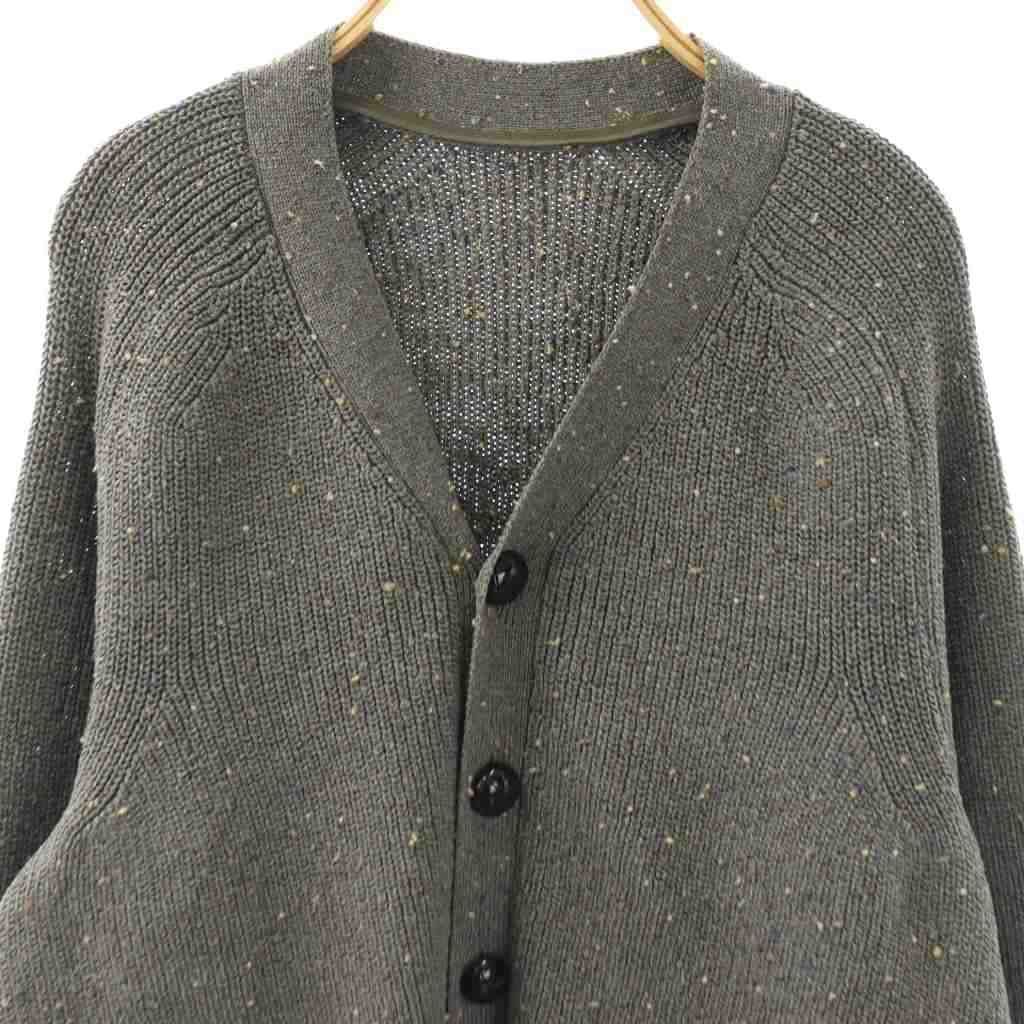 サカイ sacai 25-03596M Nep Yarn Knit Cardigan ニットカーディガン V