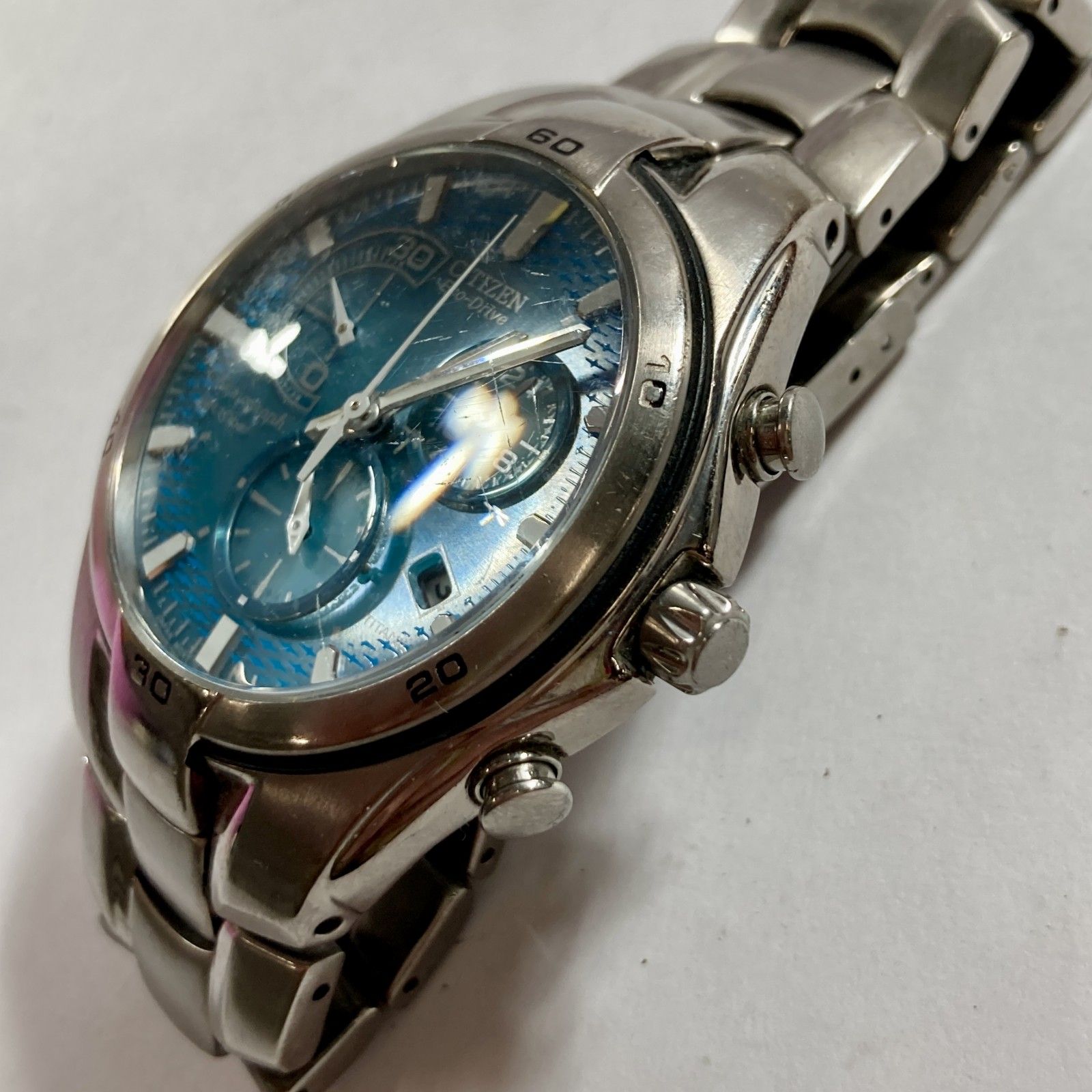シチズン オルタナ エコドライブ クロノグラフH570-S030757 ☆ CITIZEN シチズン 腕時計 オルタナ・エコドライブ・クロノグラフ