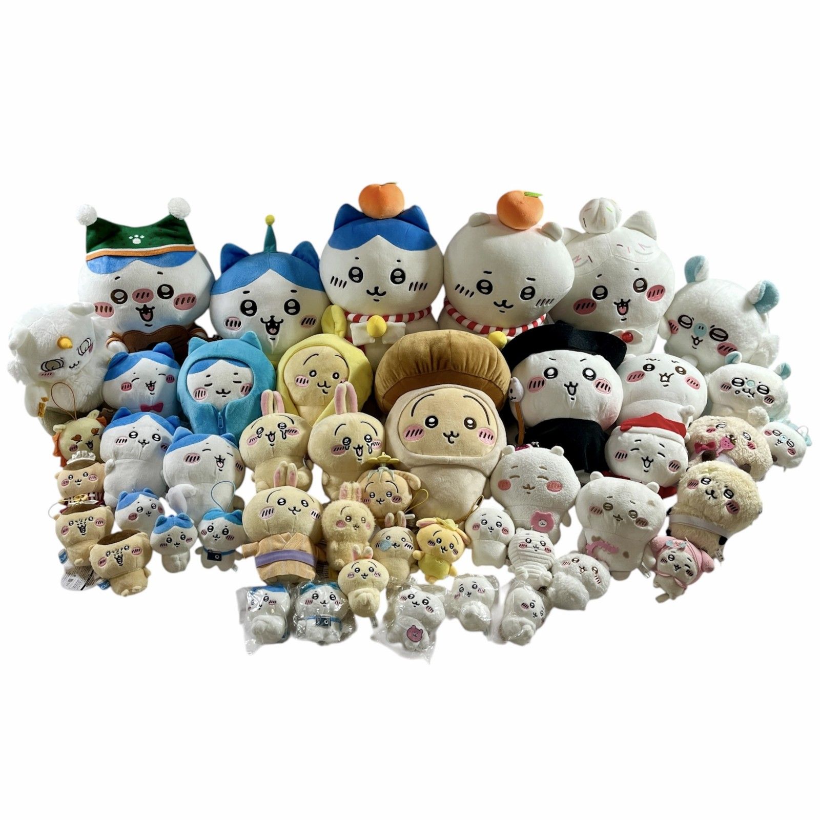 ちいかわ ぬいぐるみ マスコット 大量まとめ売り ハチワレ モモンガ