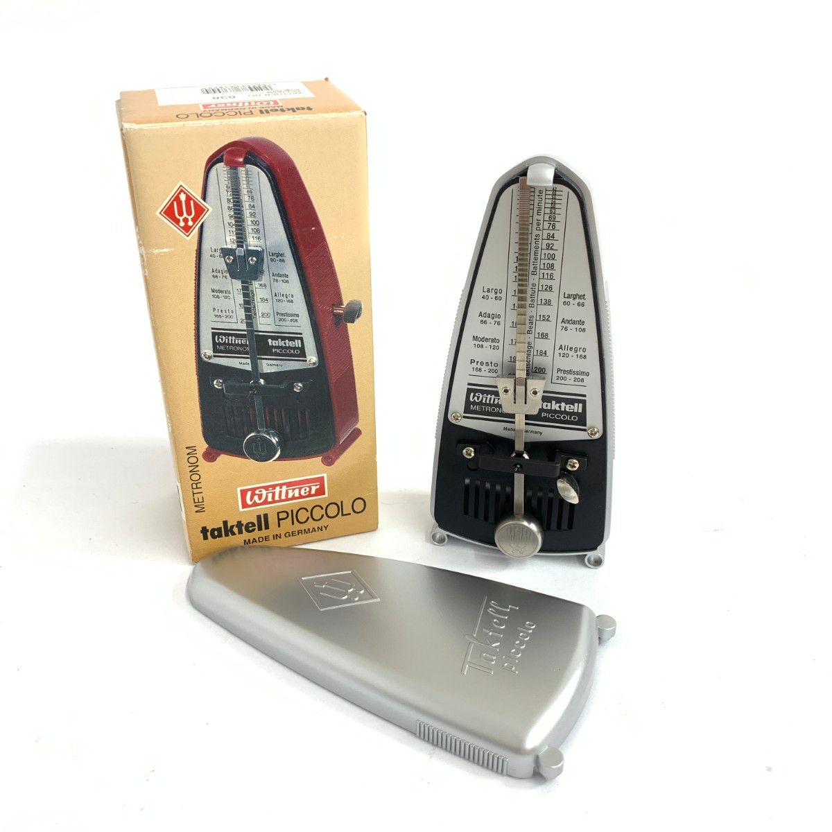 Wittner ウィットナー メトロノーム Metronom Taktell Piccolo シルバー 838 シルバーカラー / 240002232503