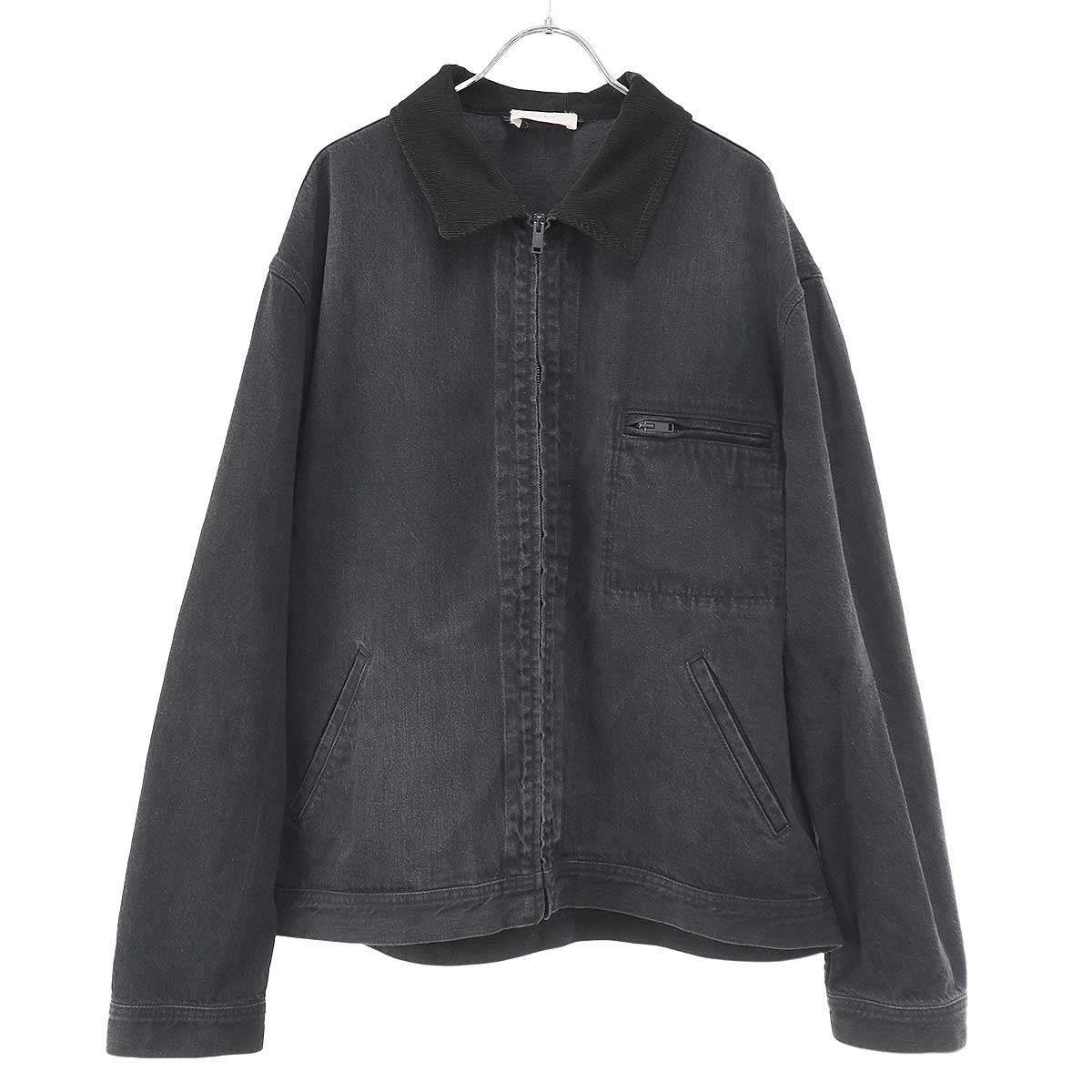 ザロウ　ブラック　ジャケット　therow THE ROW ザ ロウ 26SS Tarquin Jacket デニムジャケット 1349 W4424