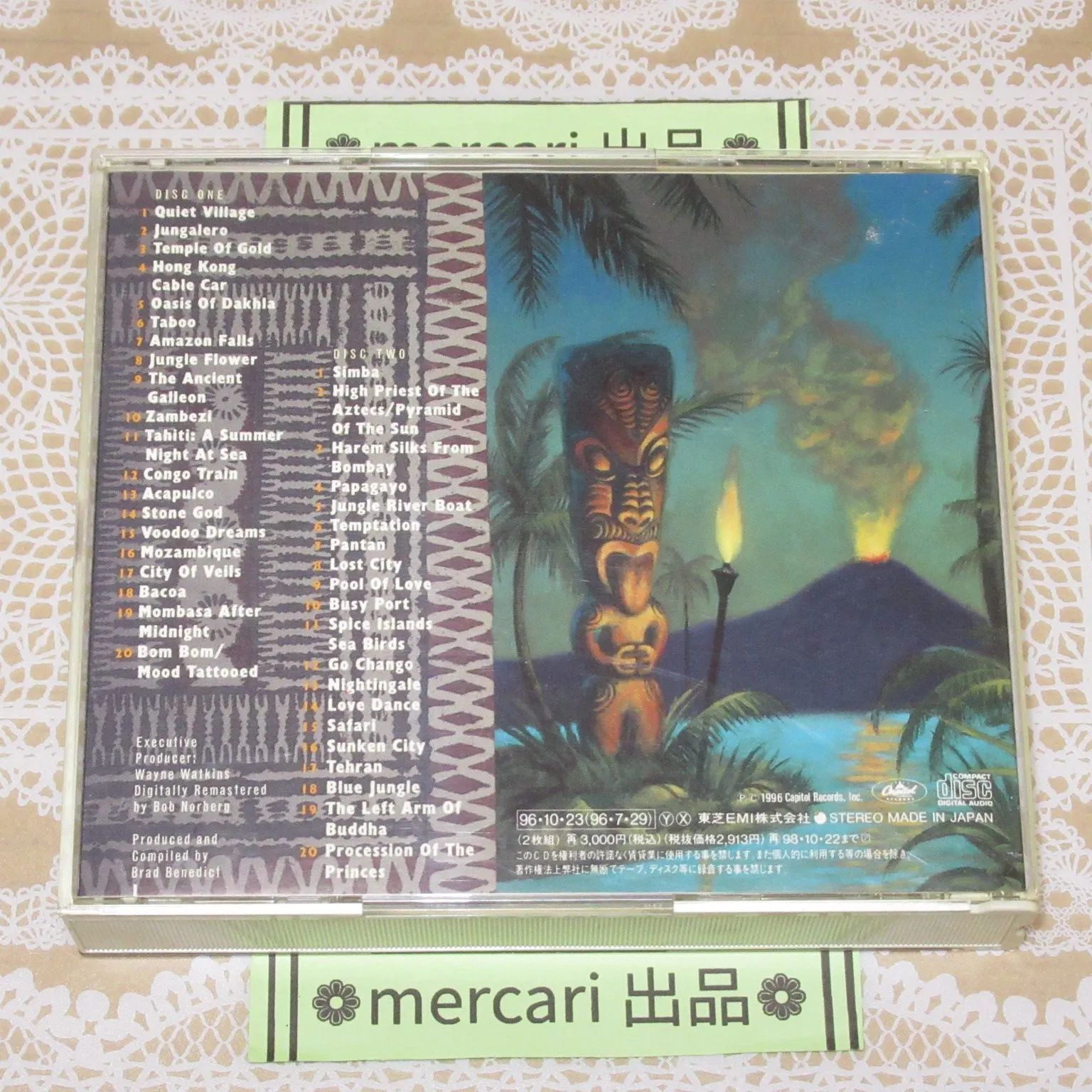 CD 2CD エキゾティック・ムード・オブ・レス・バクスター 帯なし LES 