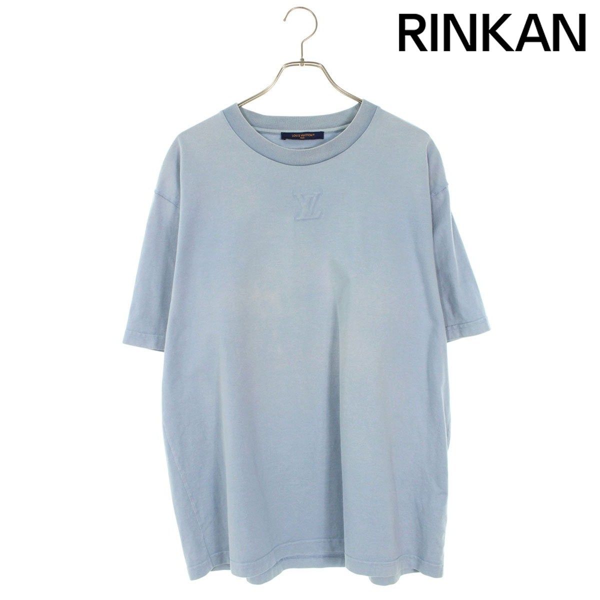 ルイヴィトン RM232Q DT3 HNY55W エンボスロゴTシャツ メンズ XXL 