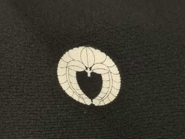 平和屋着物○松尾光琳 黒留袖 駒刺繍 花鳥文 百人一首 金彩 正絹 逸品