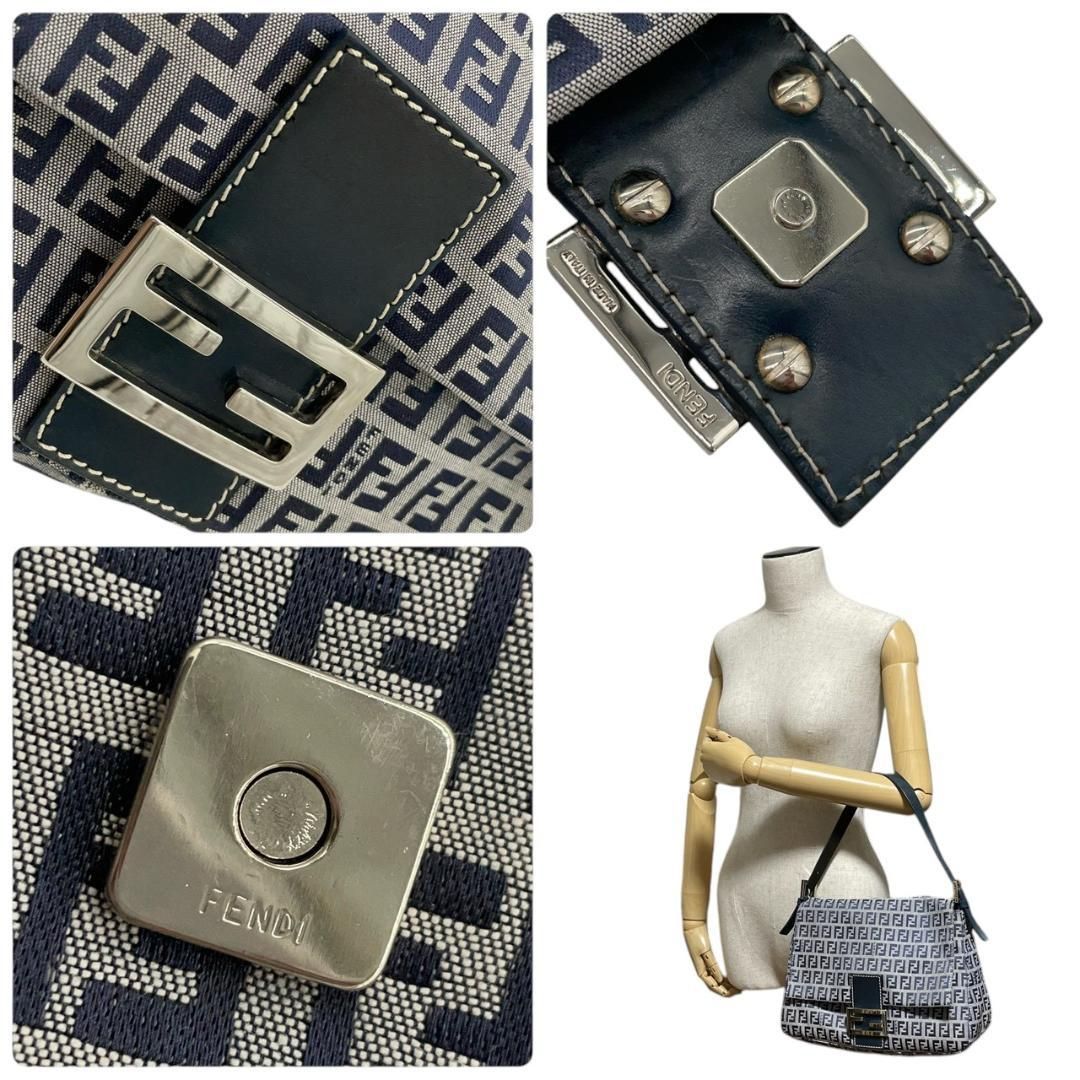 超極美品】フェンディ FENDI ショルダーバッグ ズッキーノ