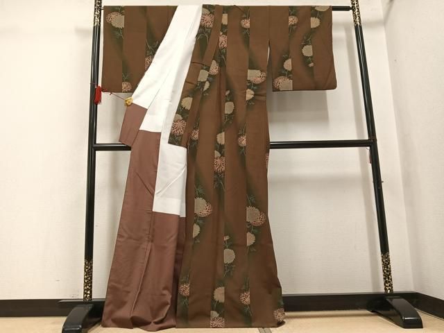 平和屋着物●上質な小紋　花間道　暈し染め　正絹　逸品　AABH5303ph 平和屋着物○上質な小紋 花間道 暈し染め 正絹 逸品 AABH5303ph - メルカリ