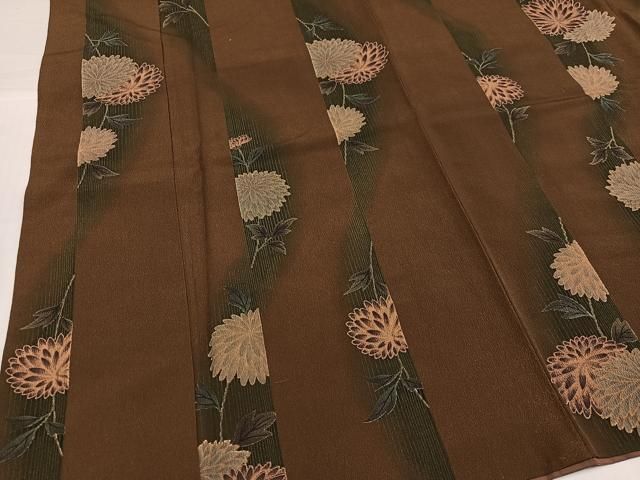 平和屋着物●上質な小紋　花間道　暈し染め　正絹　逸品　AABH5303ph 平和屋着物○上質な小紋 花間道 暈し染め 正絹 逸品 AABH5303ph - メルカリ