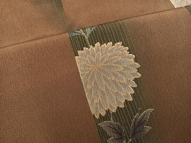 平和屋着物○上質な小紋 花間道 暈し染め 正絹 逸品 AABH5303ph - メルカリ