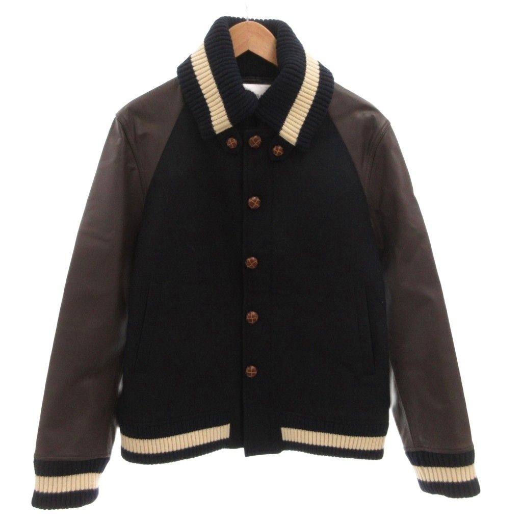 モルガンオム MORGAN HOMME スタジャン ジャケット ブルゾン ゴート 