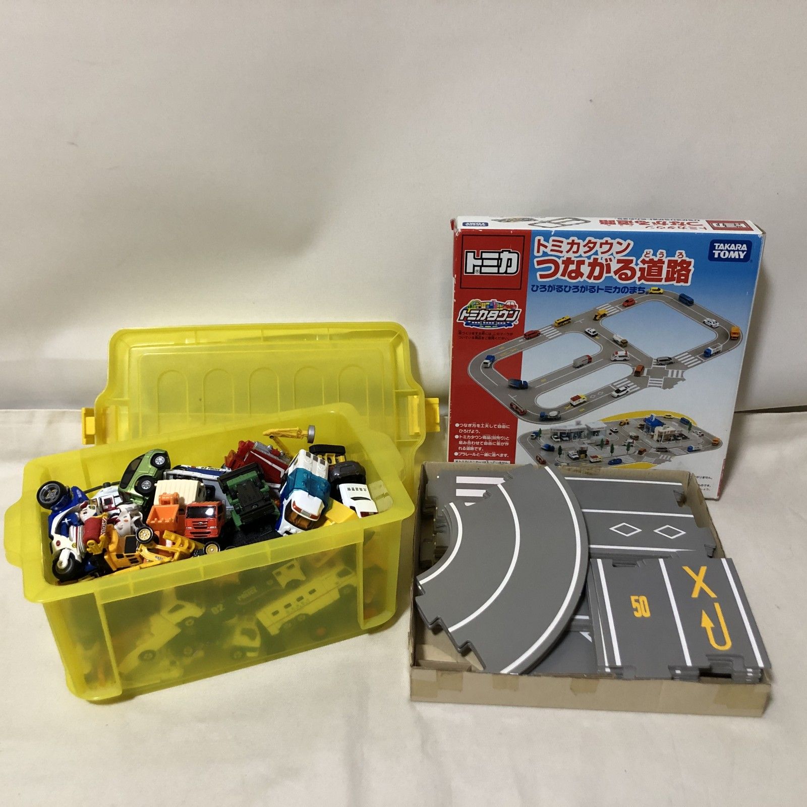 I076 トミカタウン つながる道路 トミカセット まとめ売り タカラ