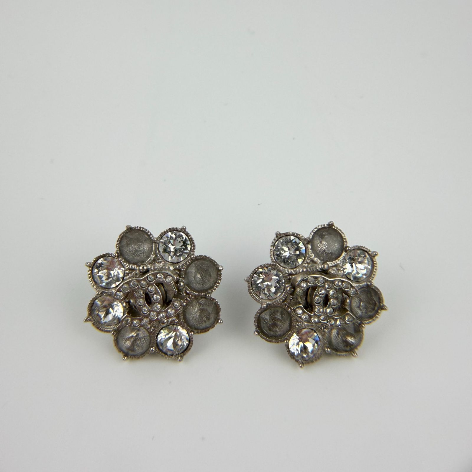 中古】CHANEL シャネル ココマーク アクセサリー ピアス シルバー B16V 