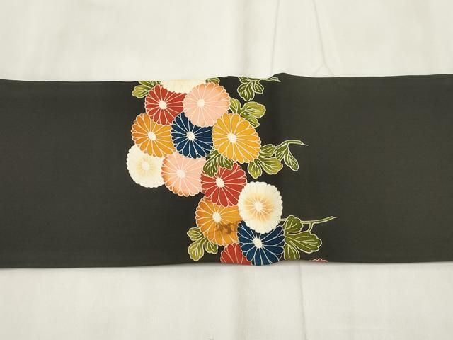 平和屋着物＊夏物　九寸名古屋帯　すくい織　草花　金糸　正絹　逸品　DAAY2929op 平和屋着物＊夏物 九寸名古屋帯 すくい織 草花 金糸 正絹 逸品