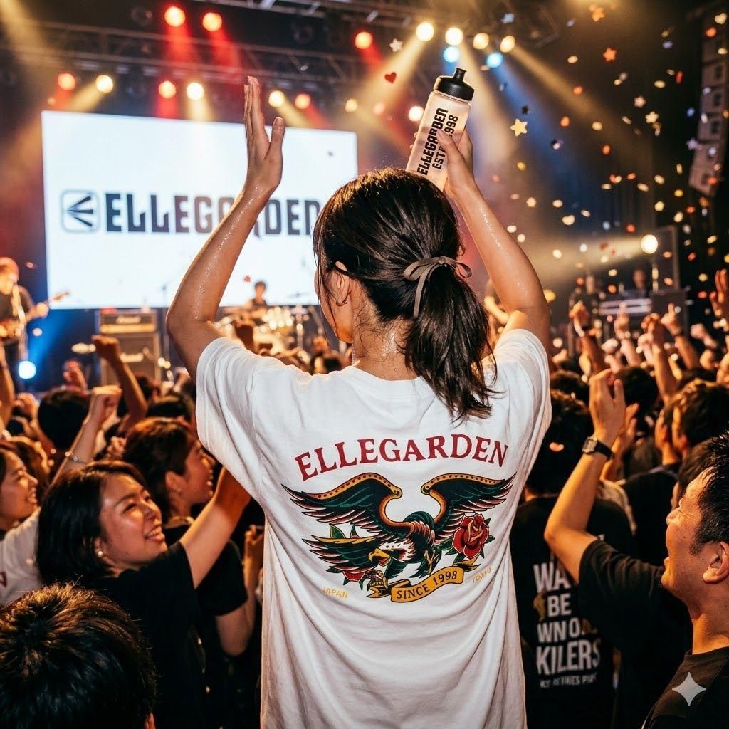 ELLEGARDEN エルレガーデン エルレ ROCK IN JAPAN 2024 グッズ EAGLE T