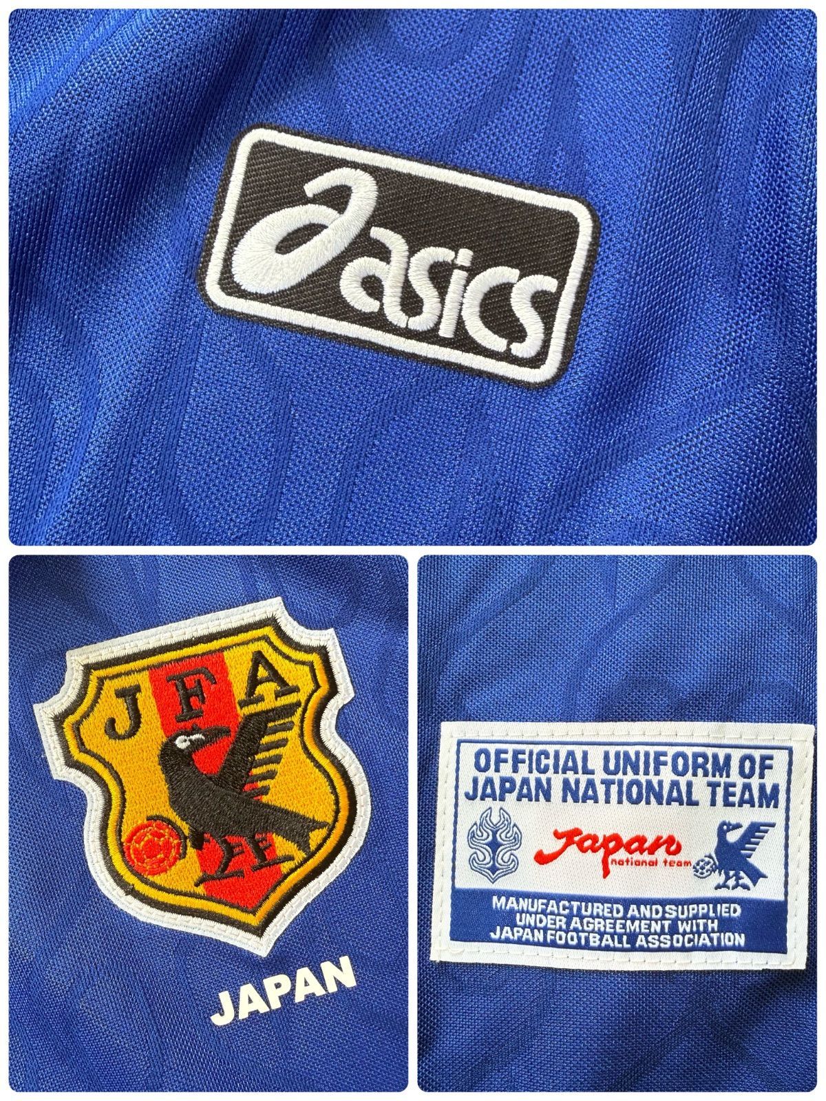 新品未使用・希少長袖・サイズO】日本代表 サッカー 正規ユニフォーム