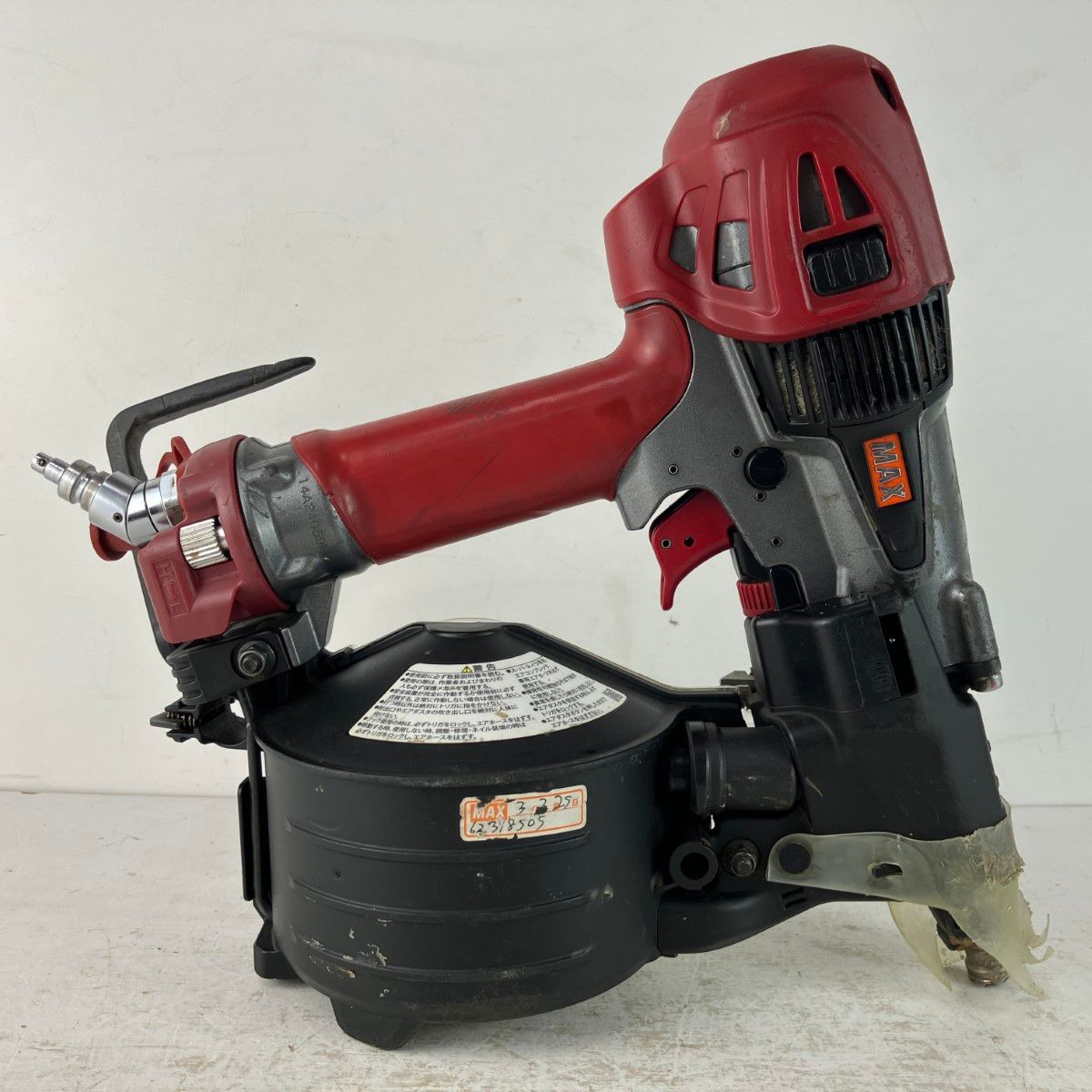 MAX マックス 50mm 高圧 スーパーネイラ エア釘打機 ケース付 HN-50N2 