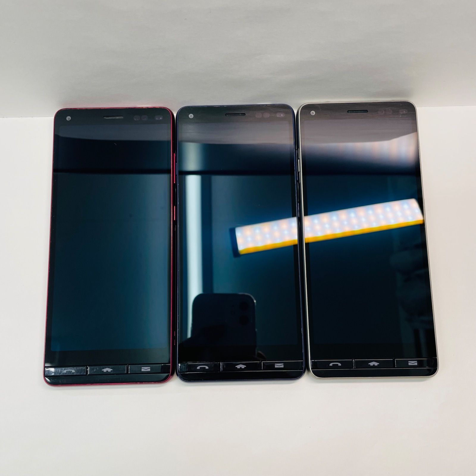 京セラ BASIO4 KYV47 SIMフリー 3台セット【中古】- メルカリ