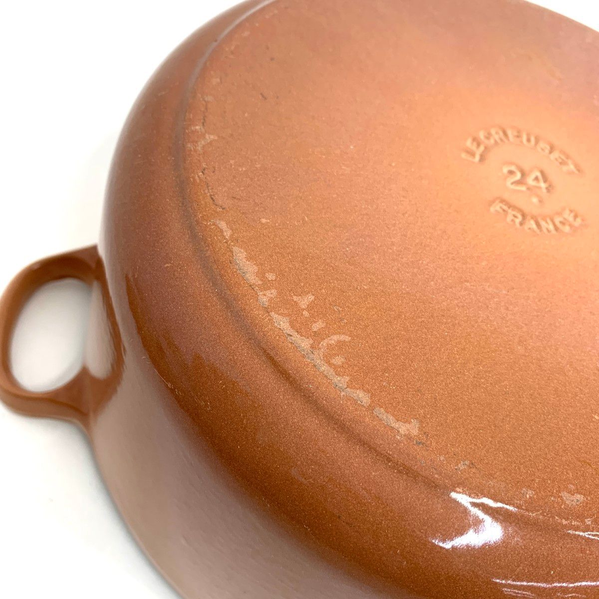 LE CREUSET ルクルーゼ コットロンド/24cm カプチーノ(レアカラー