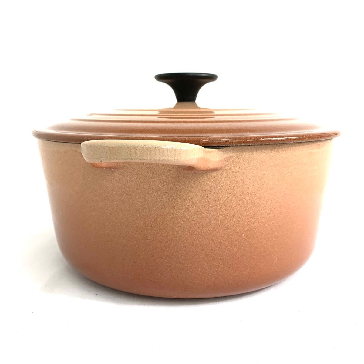 LE CREUSET ルクルーゼ コットロンド/24cm カプチーノ(レアカラー