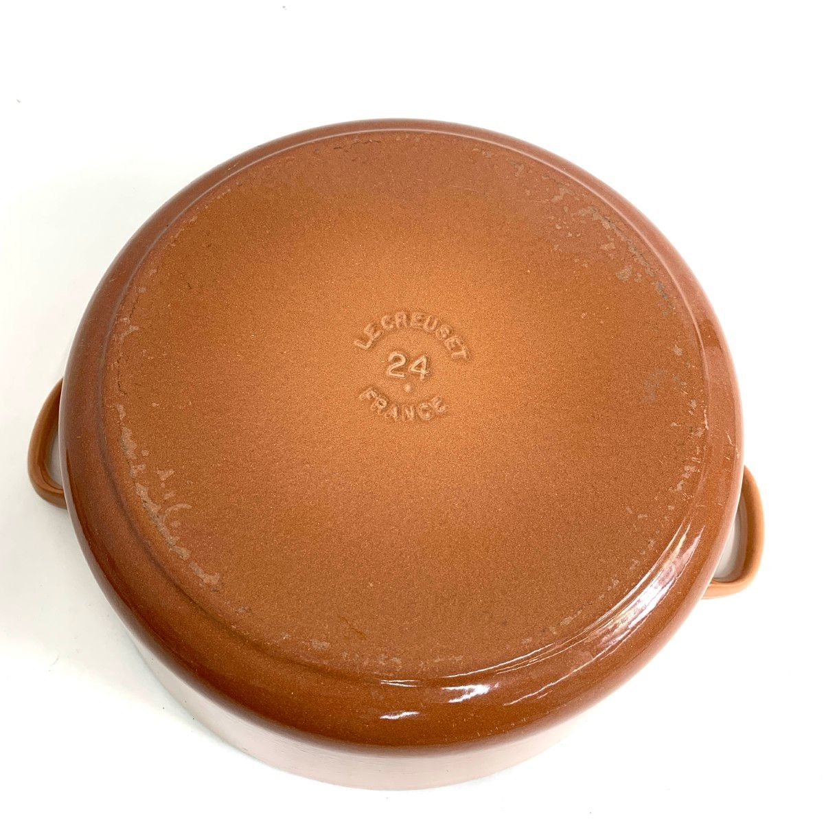 LE CREUSET ルクルーゼ コットロンド/24cm カプチーノ(レアカラー