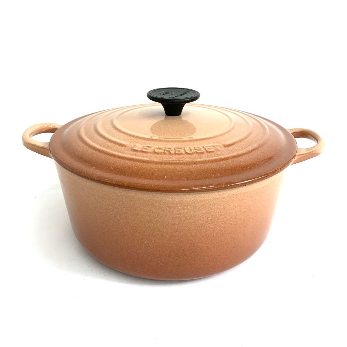 LE CREUSET ルクルーゼ コットロンド/24cm カプチーノ(レアカラー
