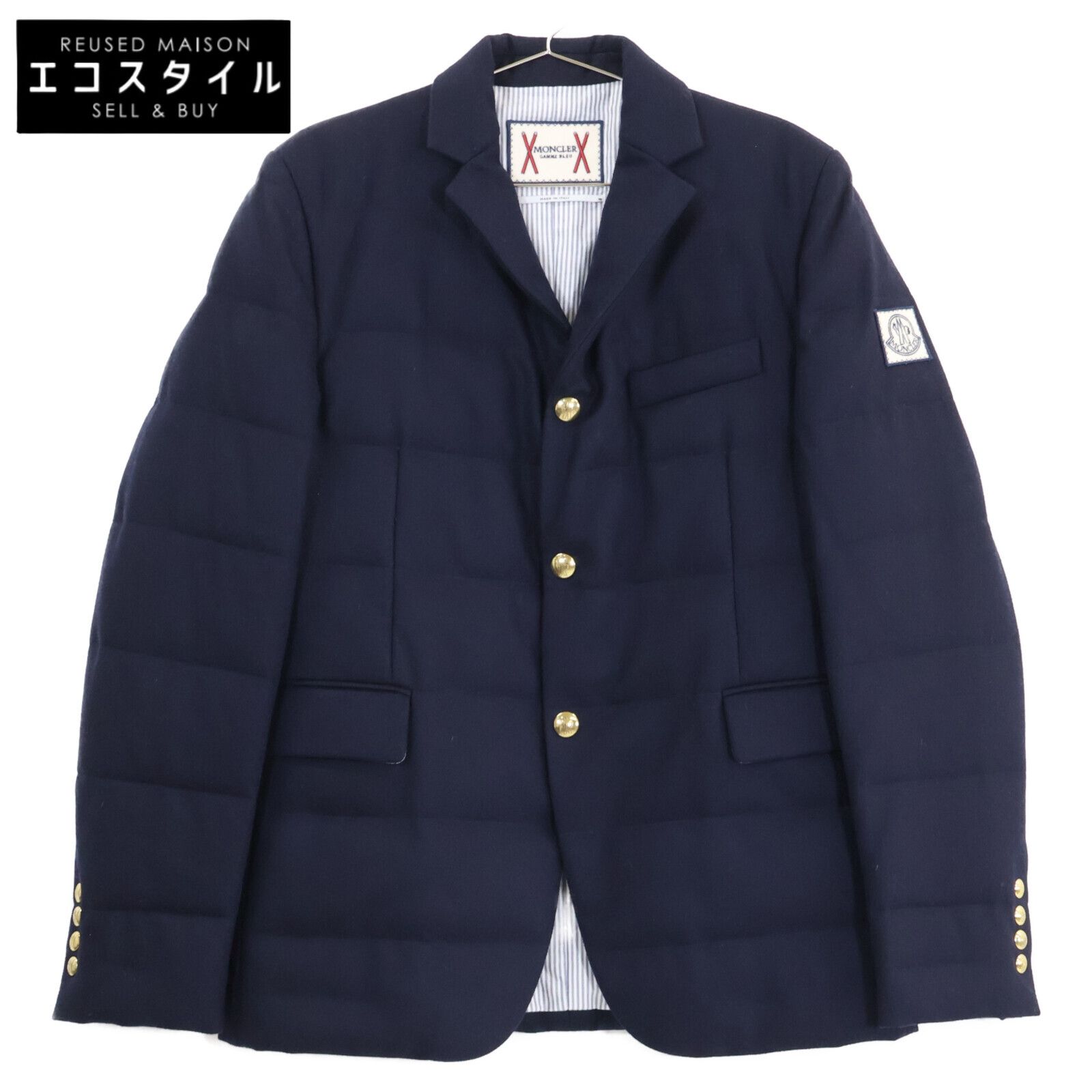MONCLER モンクレール GAMME BLEU ガムブルー GIACCA ウール ダウン 