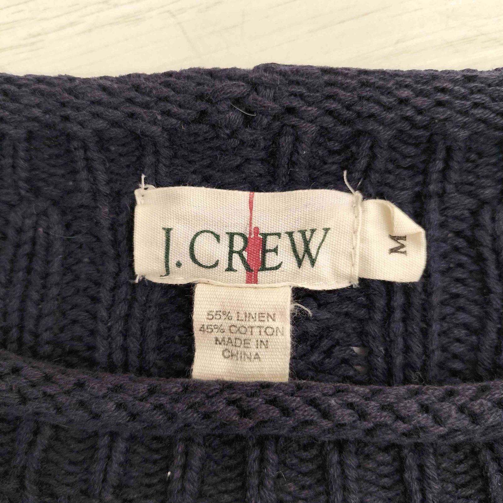 ジェイクルー J.CREW 90S アランニット セーター メンズ import：M 