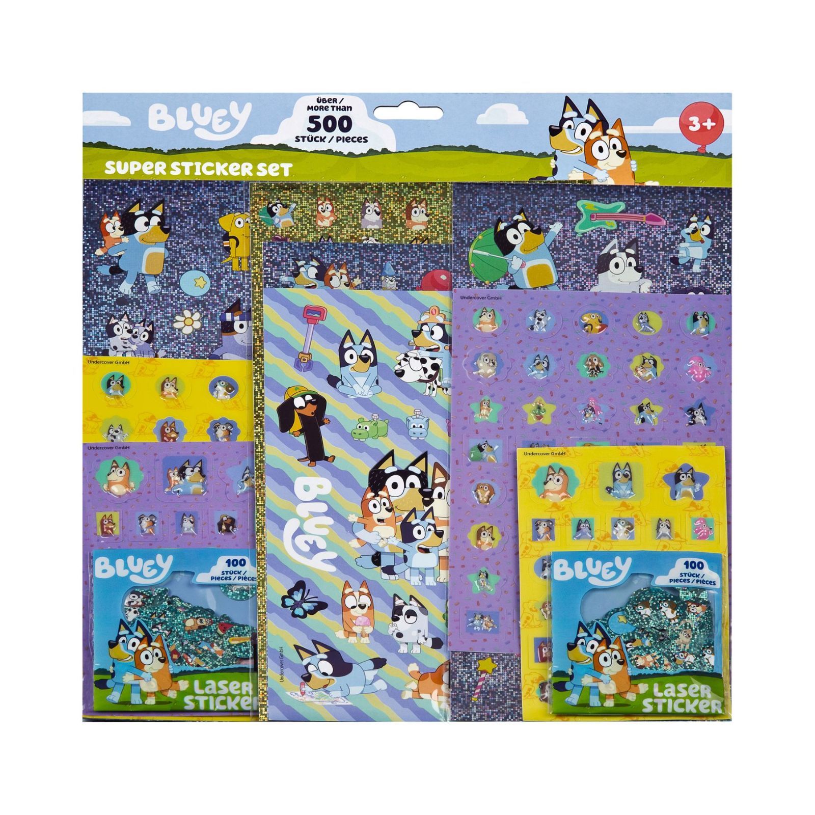 ブルーイ BLUEY シールセット ステッカーセット 500pcsセット - メルカリ