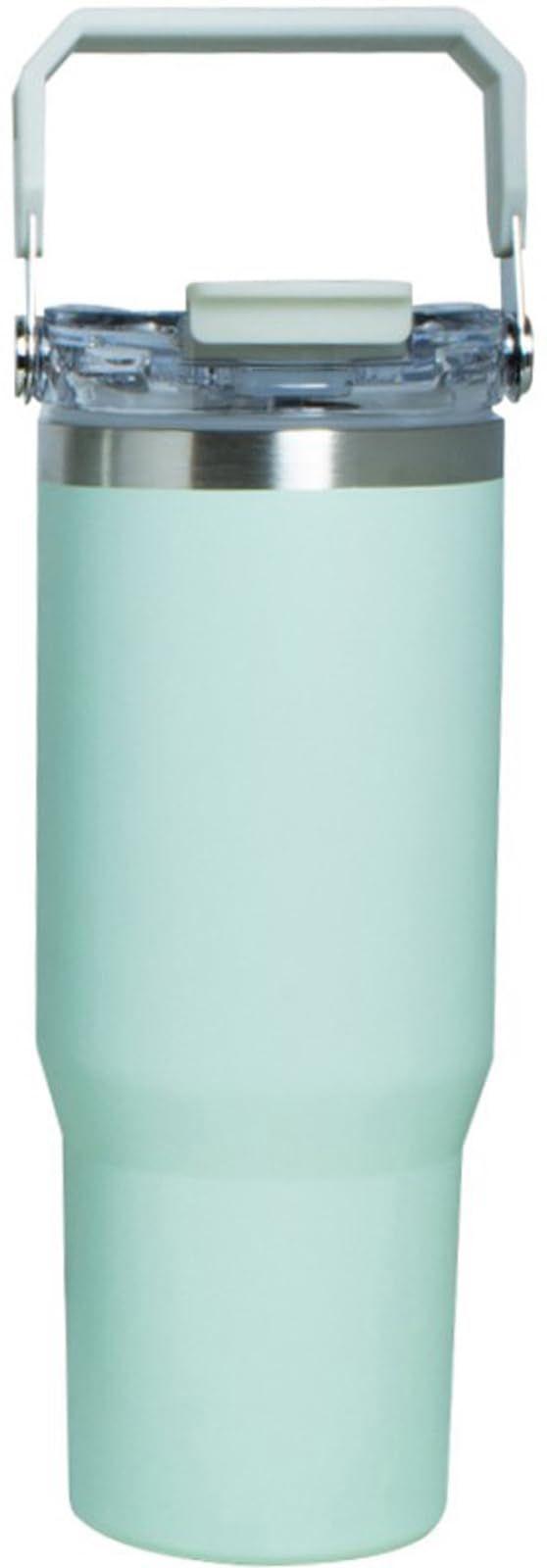 【売切注意！お早めに】 ensemble ストロー付き2WAYタンブラー リビング 900ml 保温 保冷 グリーン 411712