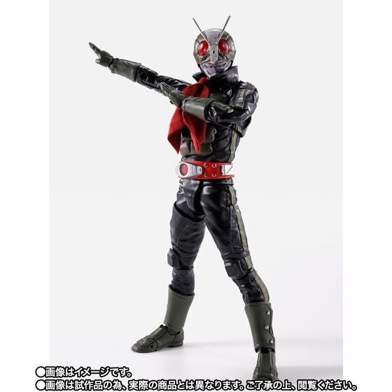 S.H.Figuarts（真骨彫製法） 仮面ライダー2号／一文字隼人（仮面