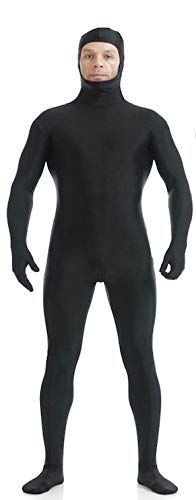 特価商品 パンプキンパレード ハロウィン 衣装 コスプレ 仮装 コスチューム 男 女 全身タイツ 大人 S 145cm 160cm ブラック