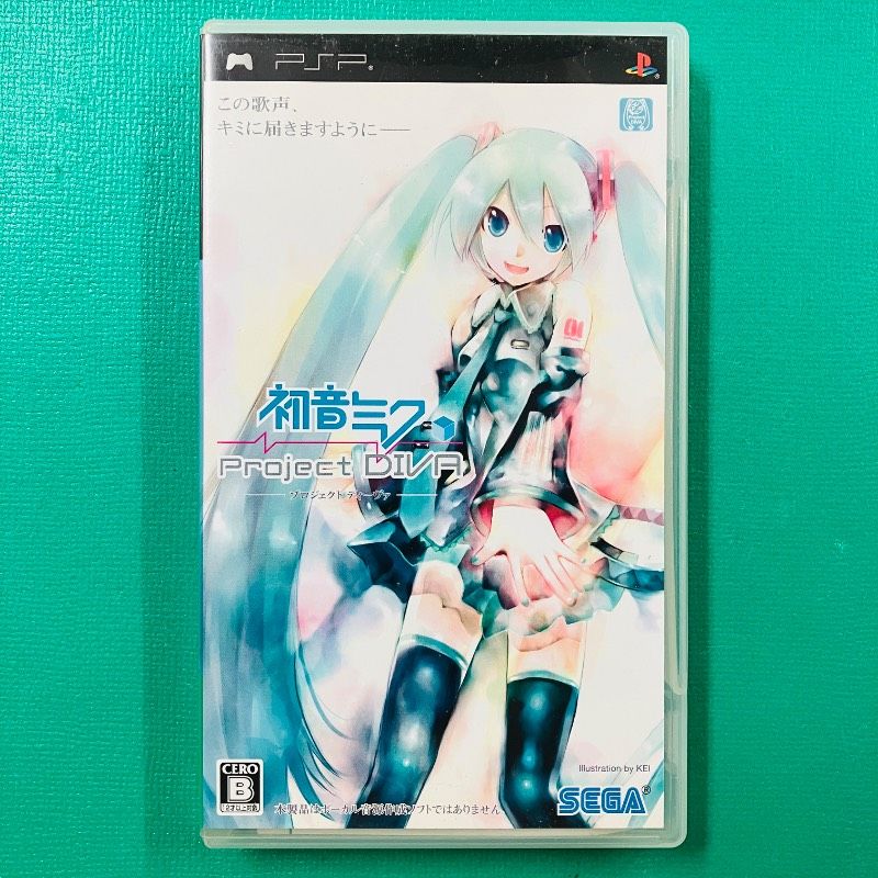 PSP 初音ミク -Project DIVA- SEGA セガ プレイステーションポータブル