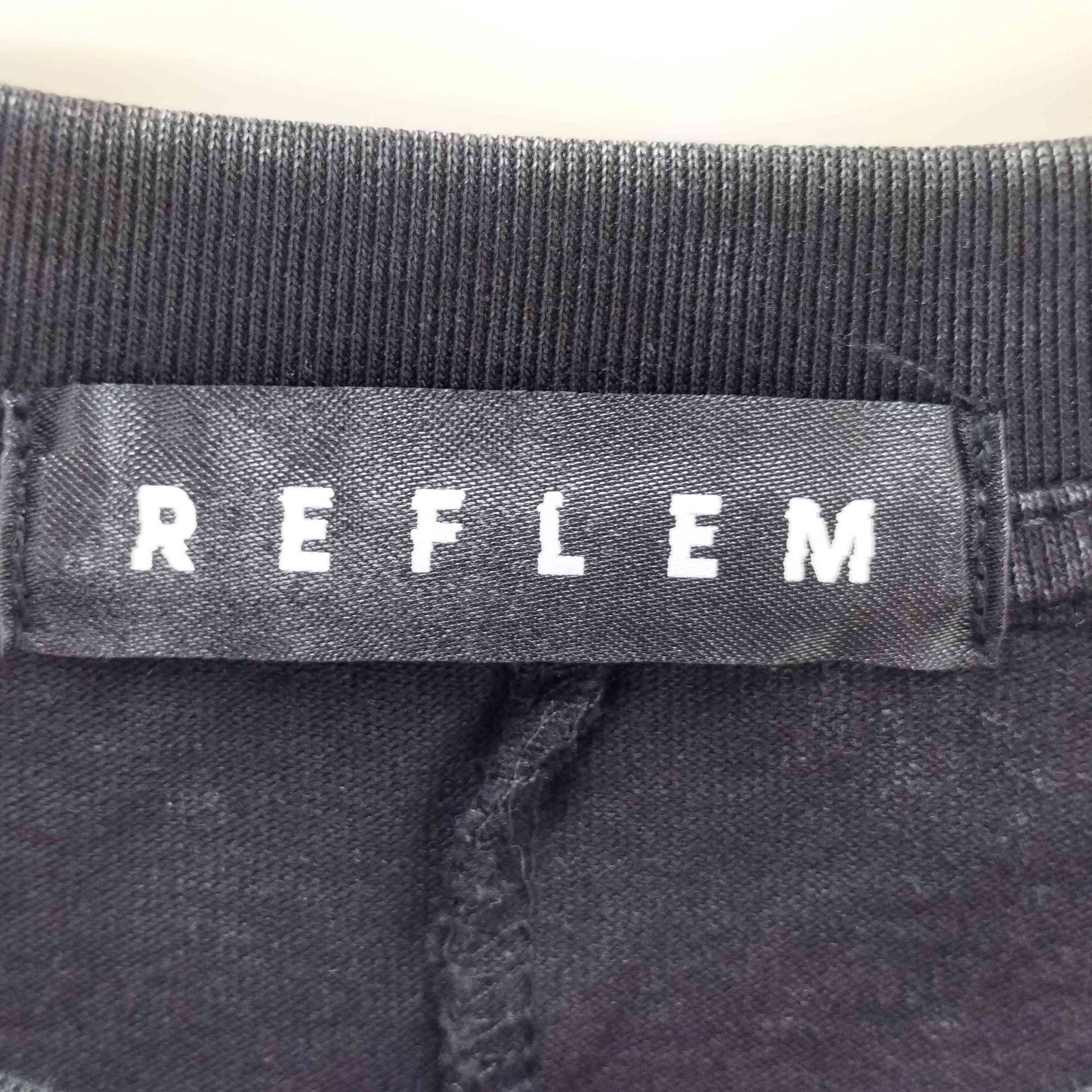 REFLEM[レフレム] オーバルロゴTシャツ/ハーフスリーブカットソー REFLEM/レフレム』オーバルロゴTシャツ/ハーフスリーブカットソー（T