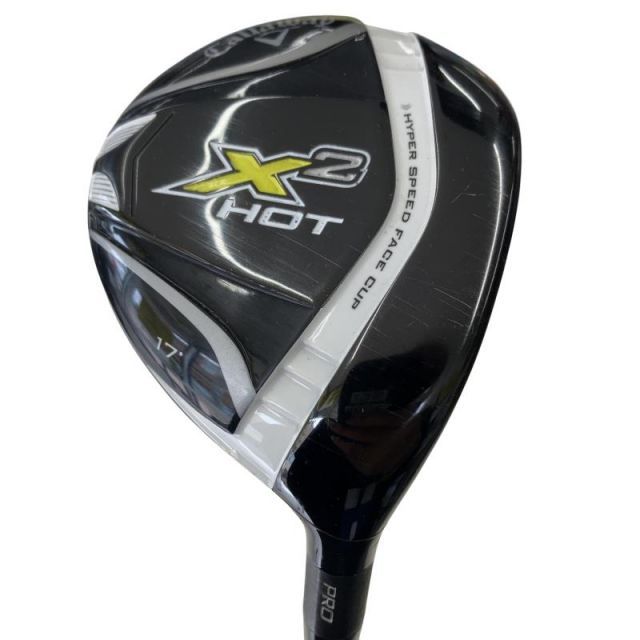 中古】 キャロウェイ X2 HOT PRO 17° フェアウェイウッド FW Tour AD