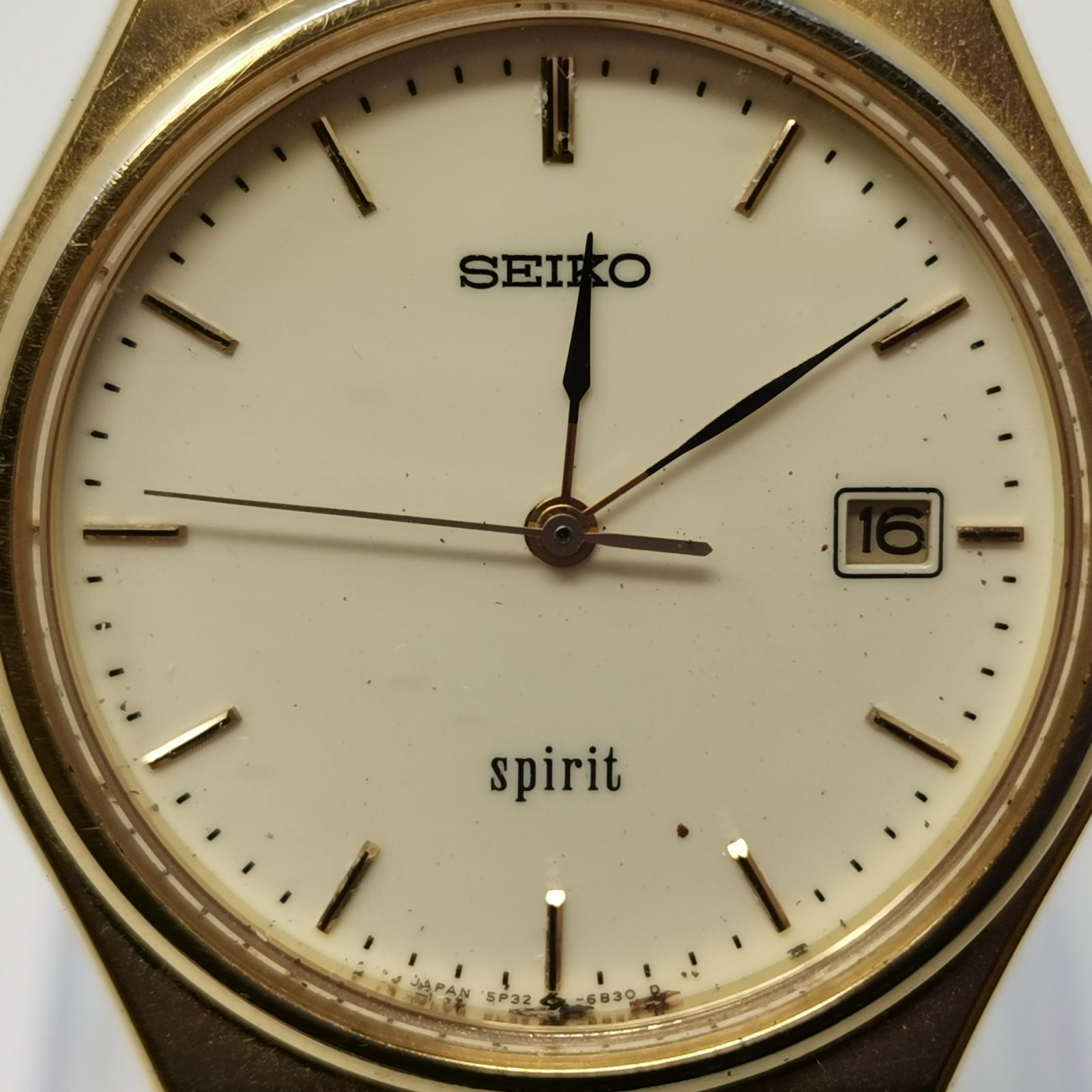 セイコー SEIKO スピリット spirit メンズ腕時計 クオーツ 電池切れの 