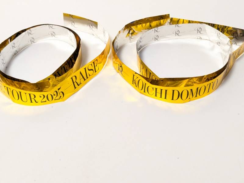 DOMOTO POP-UPイベント配布品　銀テープ DOMOTO POP-UPイベント配布品 銀テープ 【公式通販】