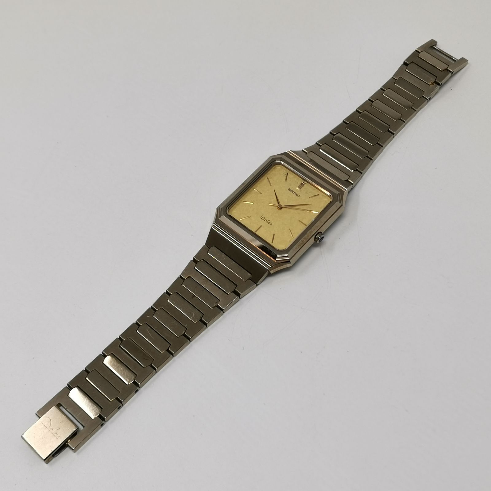 SEIKO セイコー DOLCE ドルチェ 7741-5120 TUNGSTEN CARBIDE メンズ 