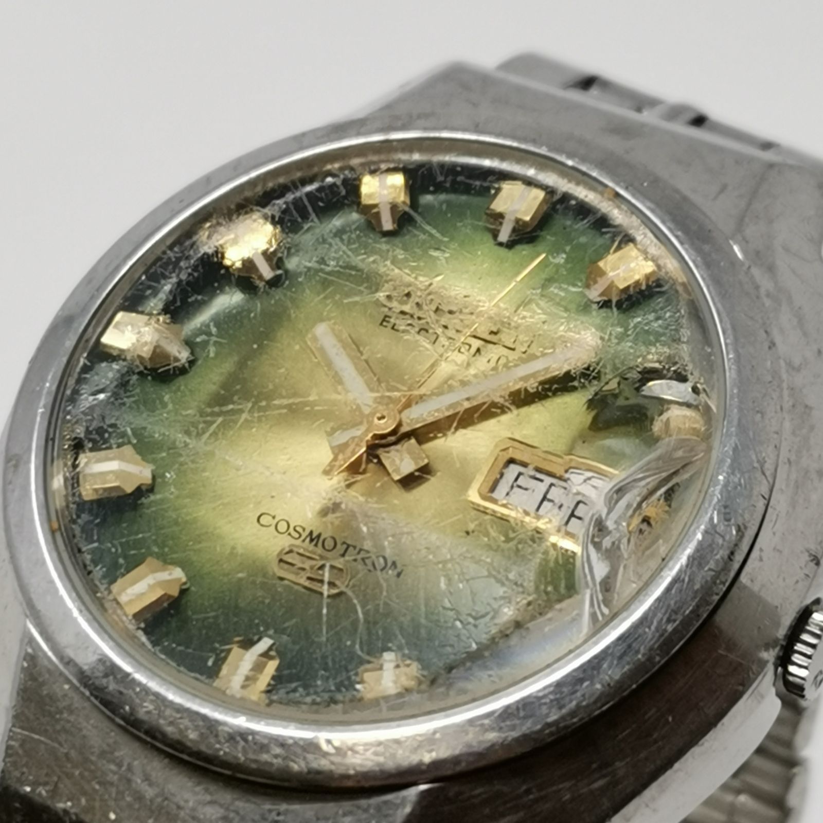 シチズン コスモトロン CITIZEN COSMOTRON ヴィンテージ 電子テンプ式