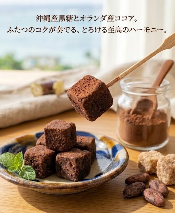 半生仕立て ココア黒糖 70g×4袋 沖縄土産 - メルカリ