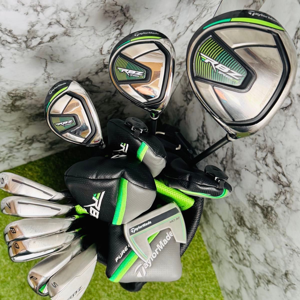 良品】 テーラーメイド RBZ スピードライト メンズゴルフセット 10本 R 