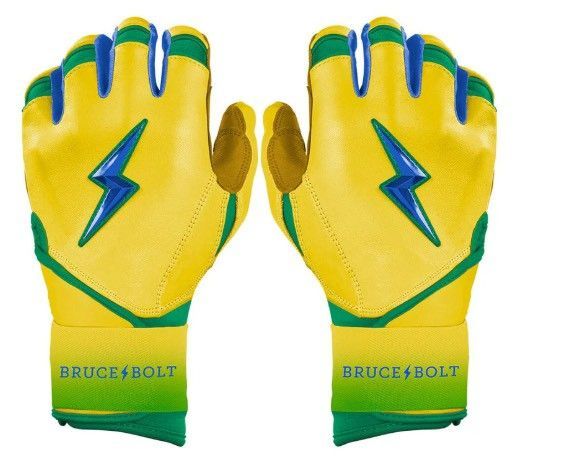 ブルースボルト 野球 ソフトボール バッティンググローブ ロングカフ Coach RAC Long Cuff Batting Gloves - CREATOR SERIES YELLOW