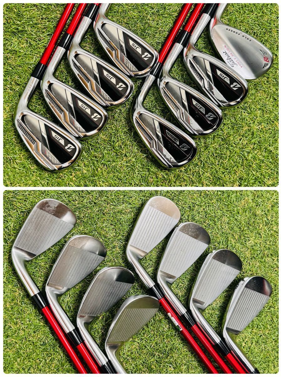 良品】初心者推奨 ブリヂストン J715 メンズゴルフセット 12本 R 