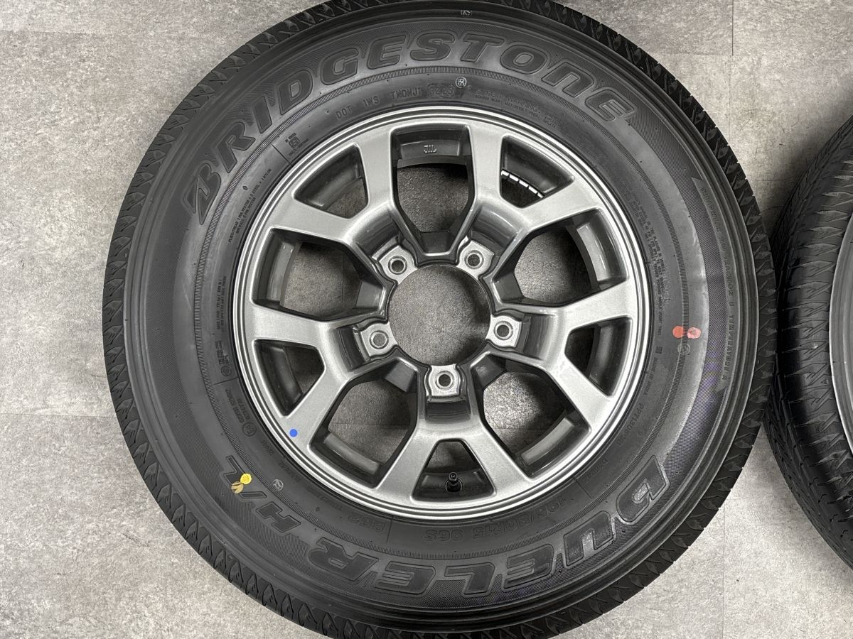 ほぼ新車外し バリ溝】スズキ JC74 ジムニーノマド 純正 15in 5.5J +5 