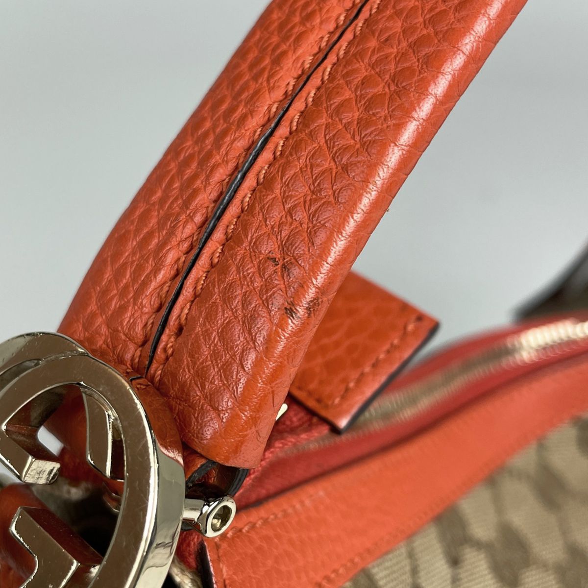 グッチ GUCCI インターロッキングG ハンドバッグ 2WAY ショルダー 