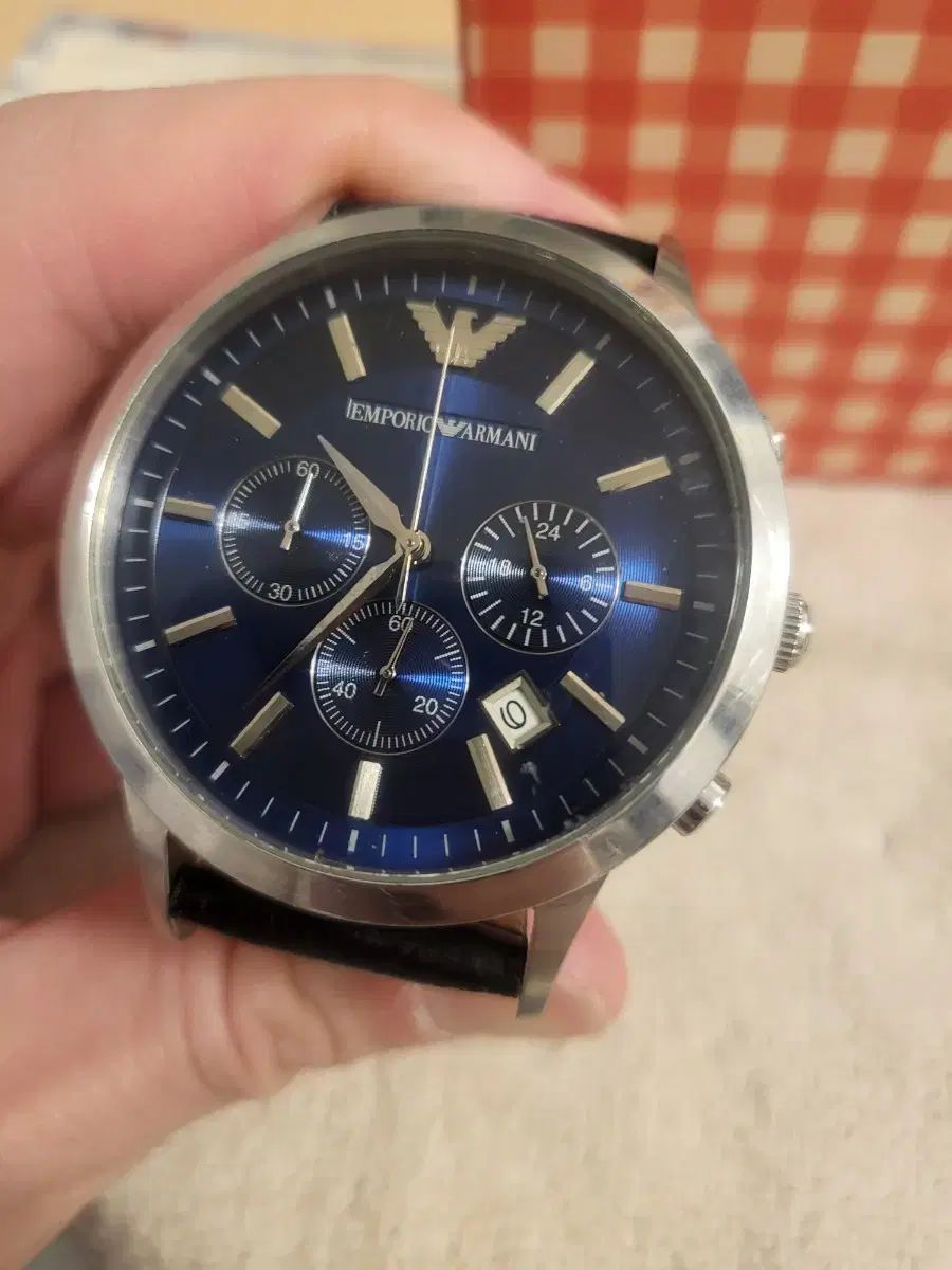 腕時計、アクセサリー 【美品】EMPORIO ARMANI エンポリオアルマーニ 