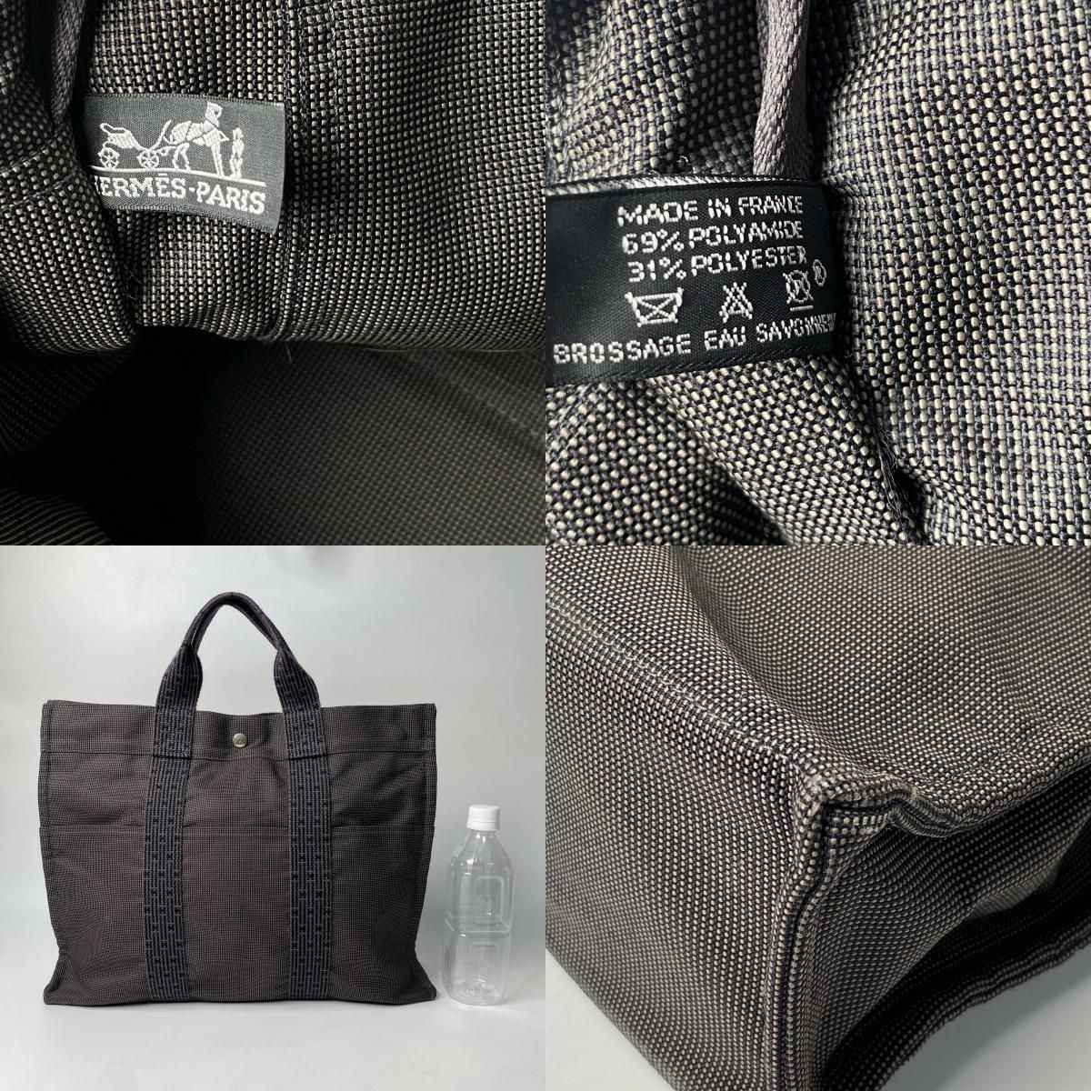 エルメス HERMES エールライン トートバッグ 鍵2本 カデナ 付き #102 