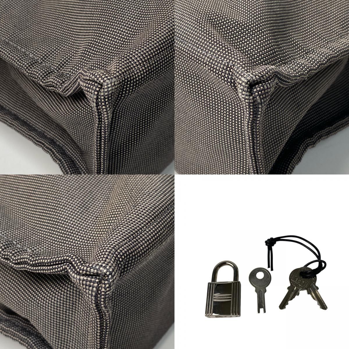 エルメス HERMES エールライン トートバッグ 鍵2本 カデナ 付き #102 