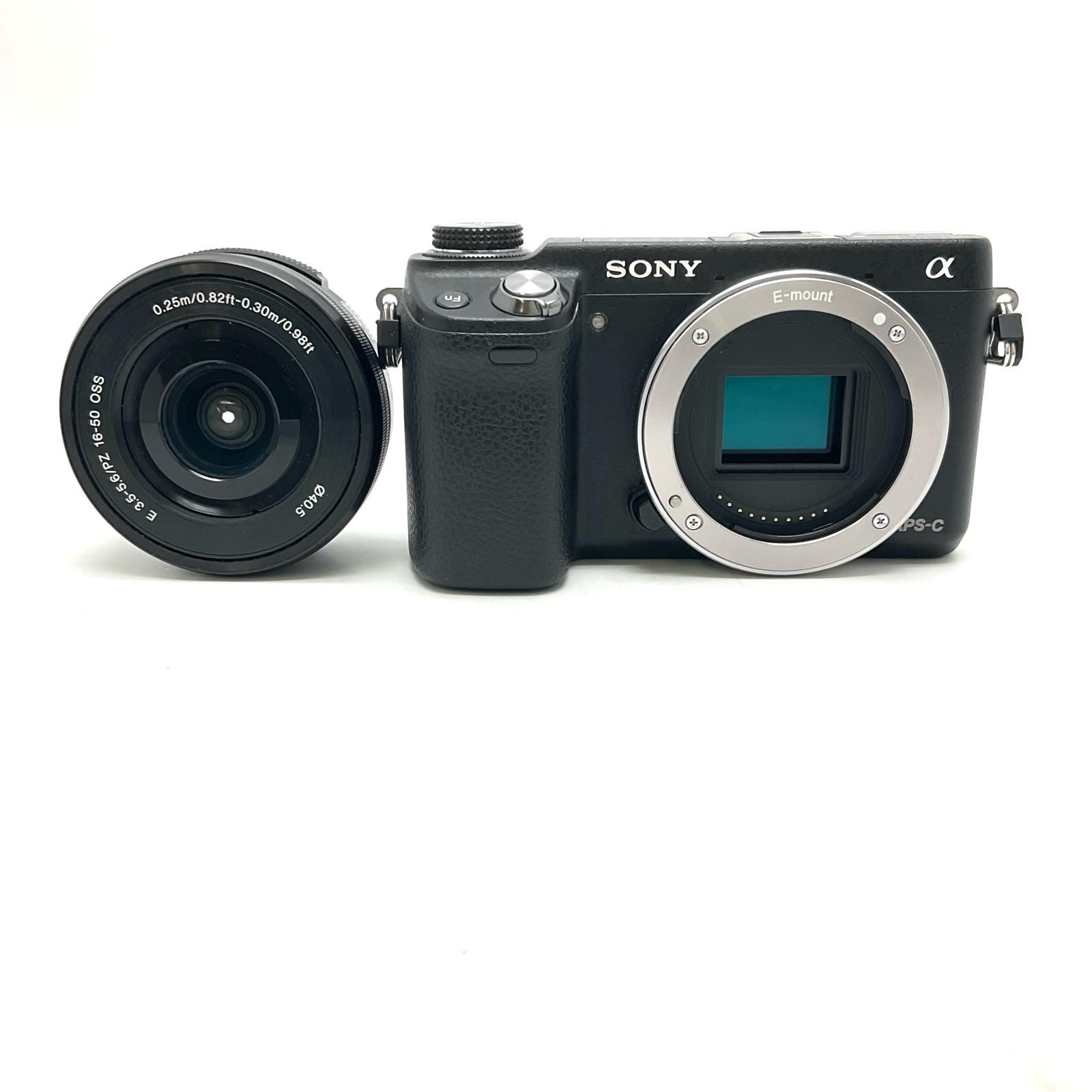 全額返金保証】【最速発送】Sony デジタル一眼 NEX-6 16-50mm ズーム 