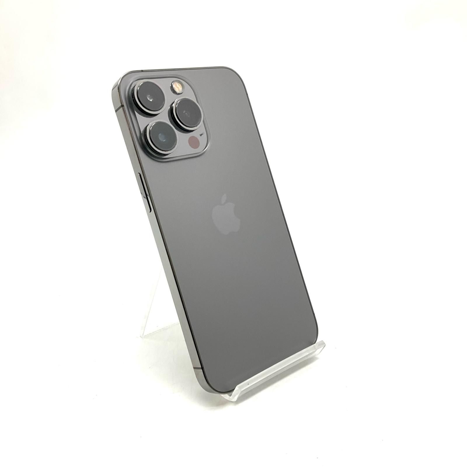 全額返金保証】【最速発送】 iPhone 13 Pro 256GB グラファイト au 白 