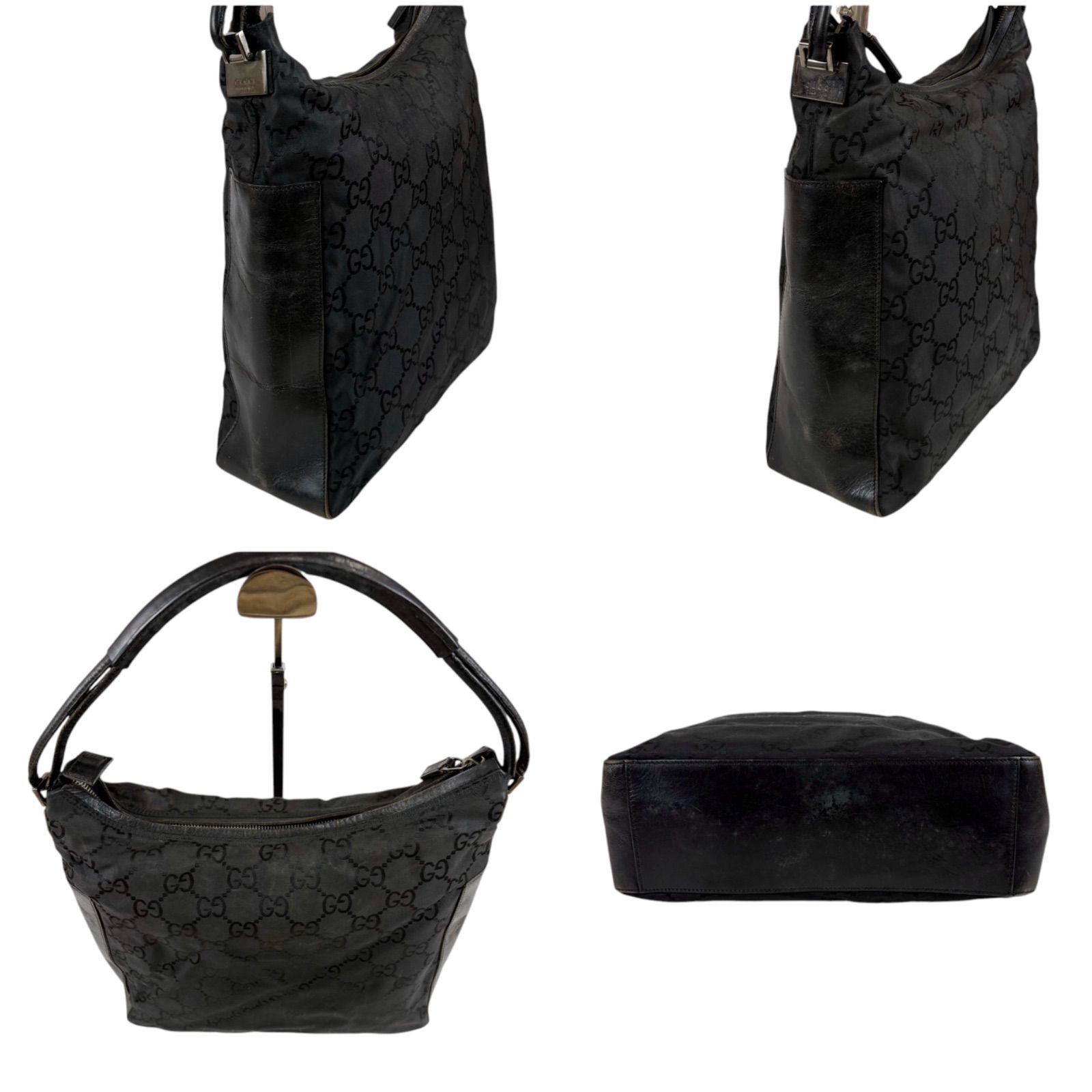 グッチ GUCCI ワンショルダーバッグ GGキャンバス ナイロンキャンバス 